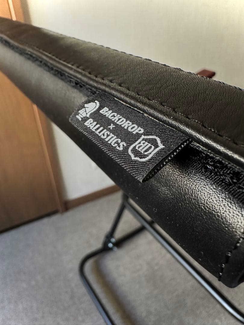 BACKDROP LEATHERSロッキングチェア ブラックフレーム