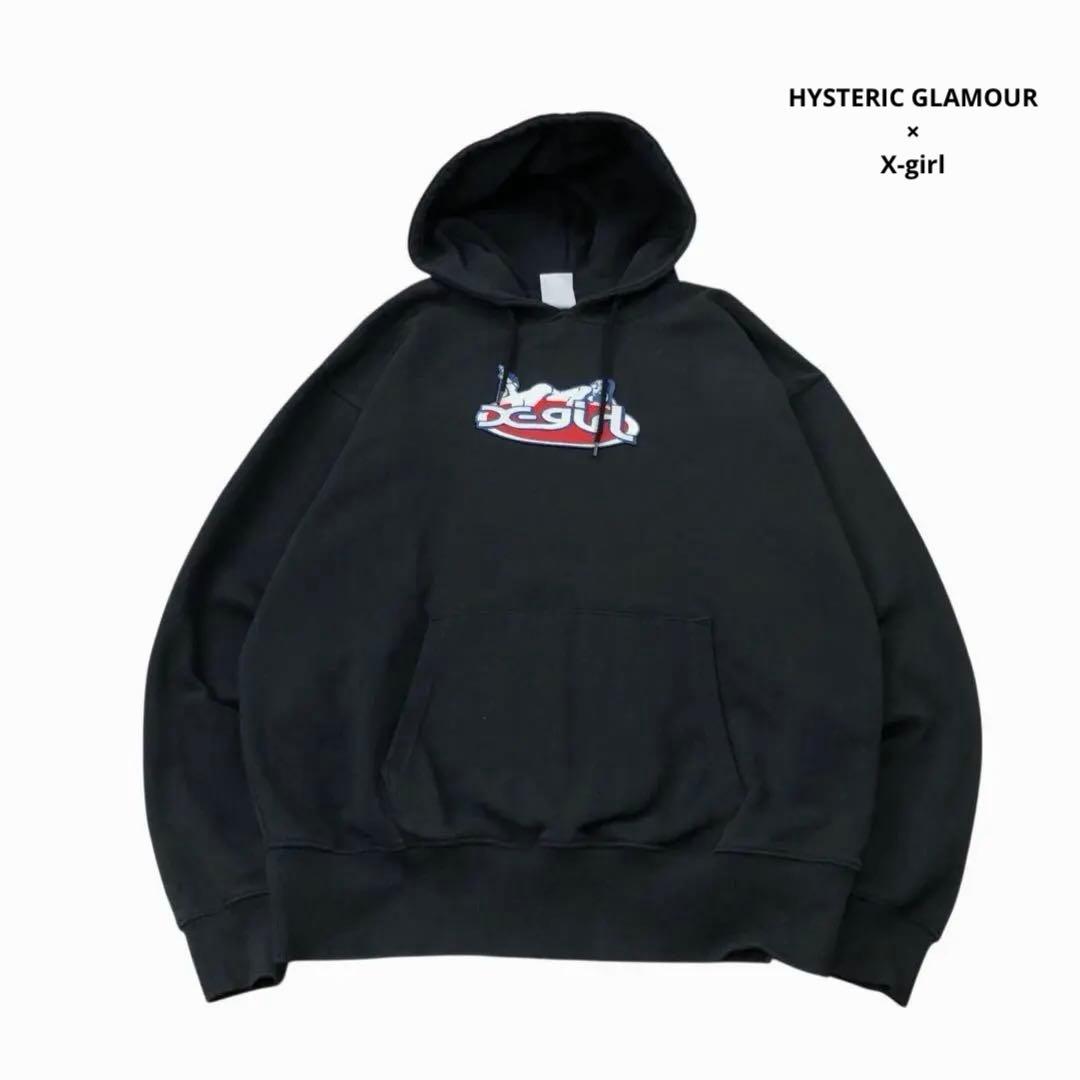 【レディース】HYSTERIC GLAMOUR × X-girl パーカー M