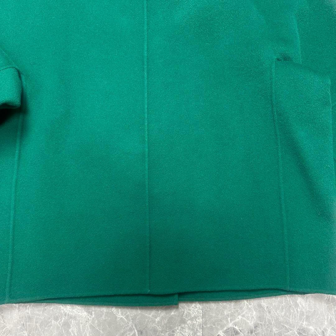 マックスマーラ♡クチートアマーノ　フード　リバーコート　グリーン　40