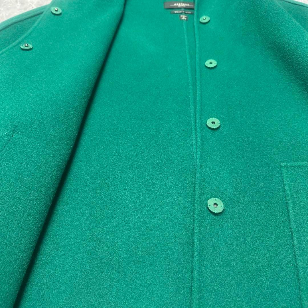 マックスマーラ♡クチートアマーノ　フード　リバーコート　グリーン　40