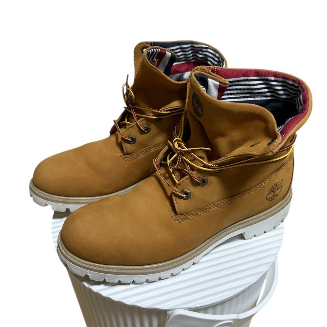【極美品】ティンバーランドTimberland /ロールトップブーツ/27センチ