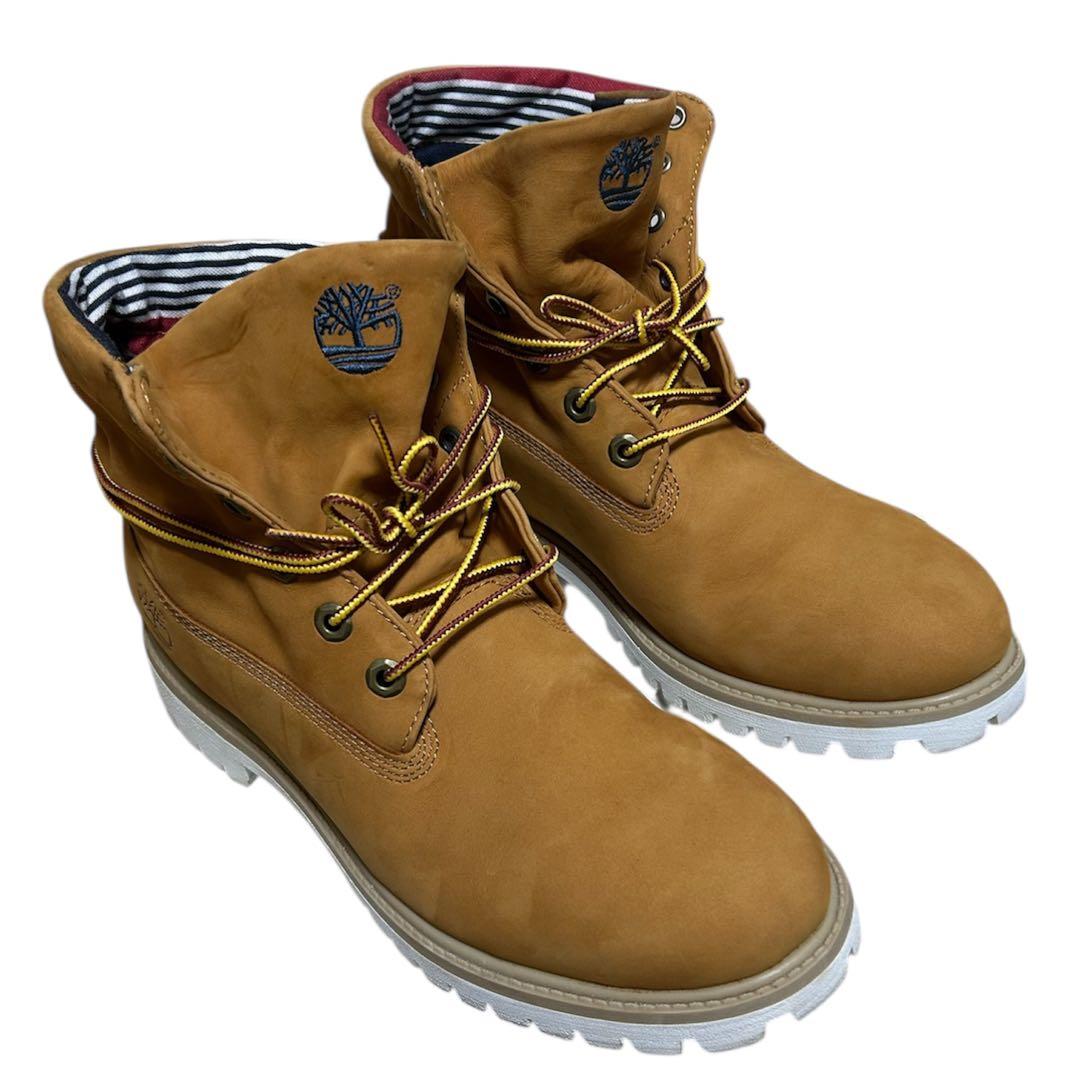 【極美品】ティンバーランドTimberland /ロールトップブーツ/27センチ