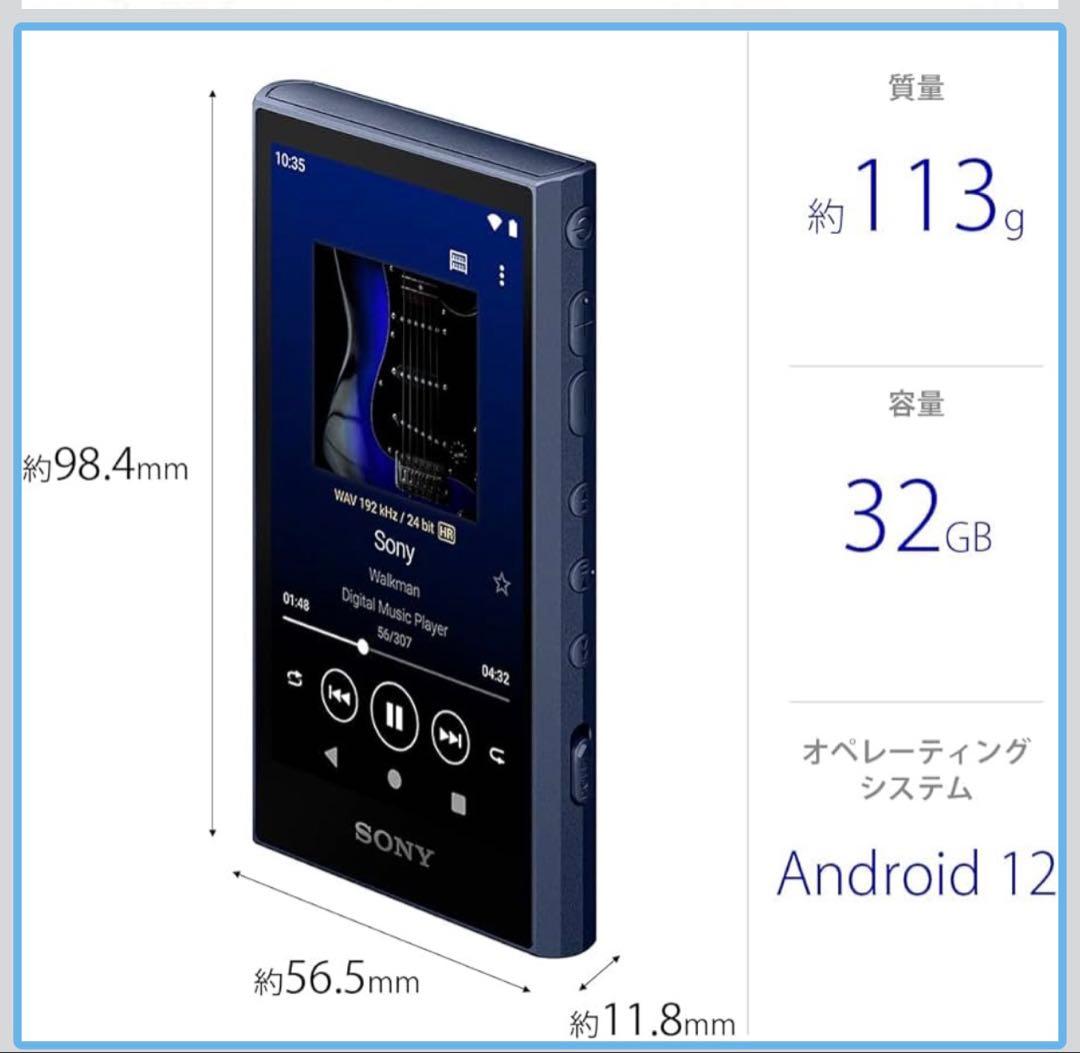 ウォークマン SONY NW-A306 32GB + 512GB