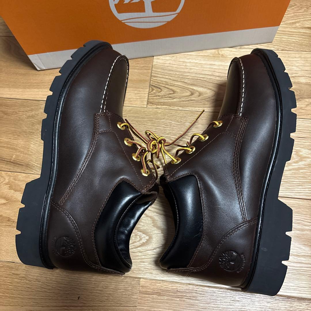 Timberland ブラウンレザーシューズ