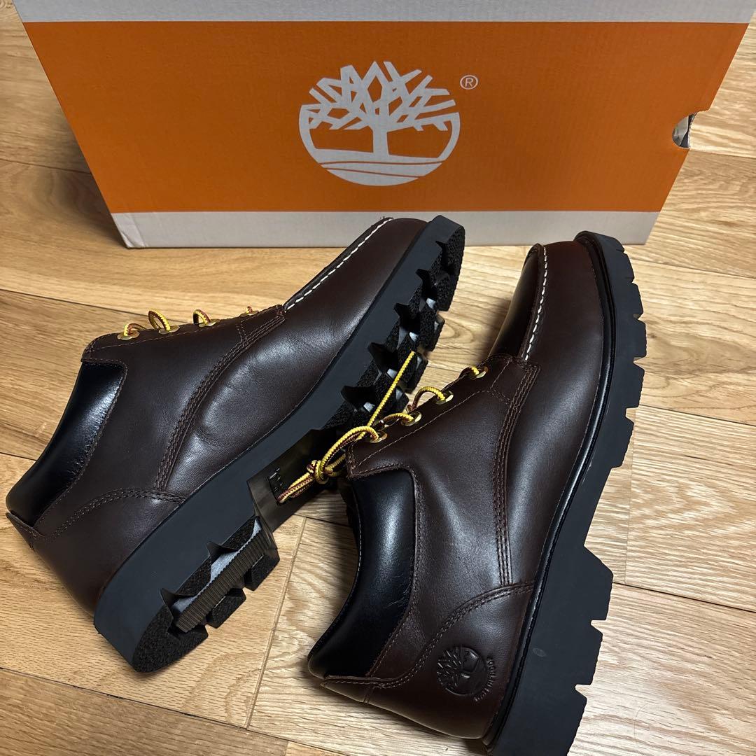 Timberland ブラウンレザーシューズ