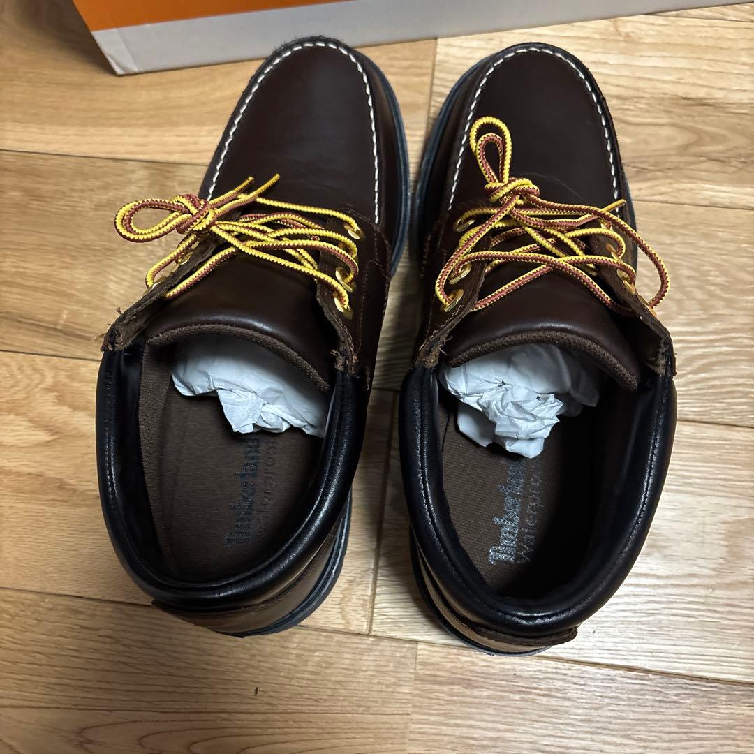 Timberland ブラウンレザーシューズ