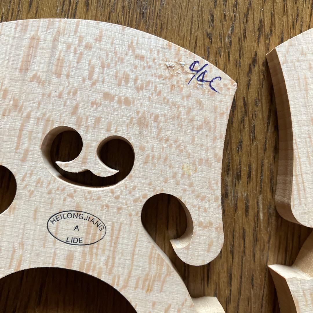 チェロ駒10点セット■ベルギー式・刻印アリ▪️処分品