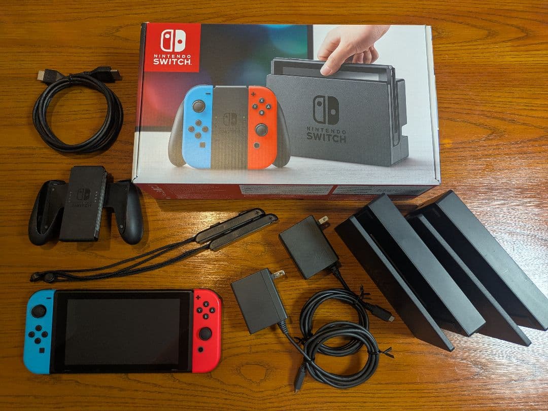 【追加ドッグ・SD128GB付】Nintendo Switch本体