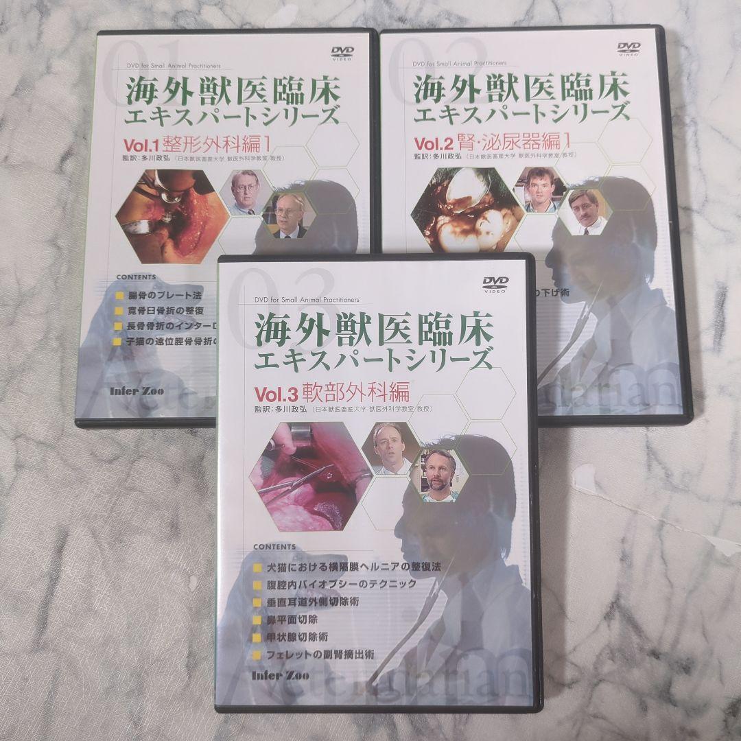 海外獣医臨床エキスパートシリーズ　vol1～3　計3巻セット