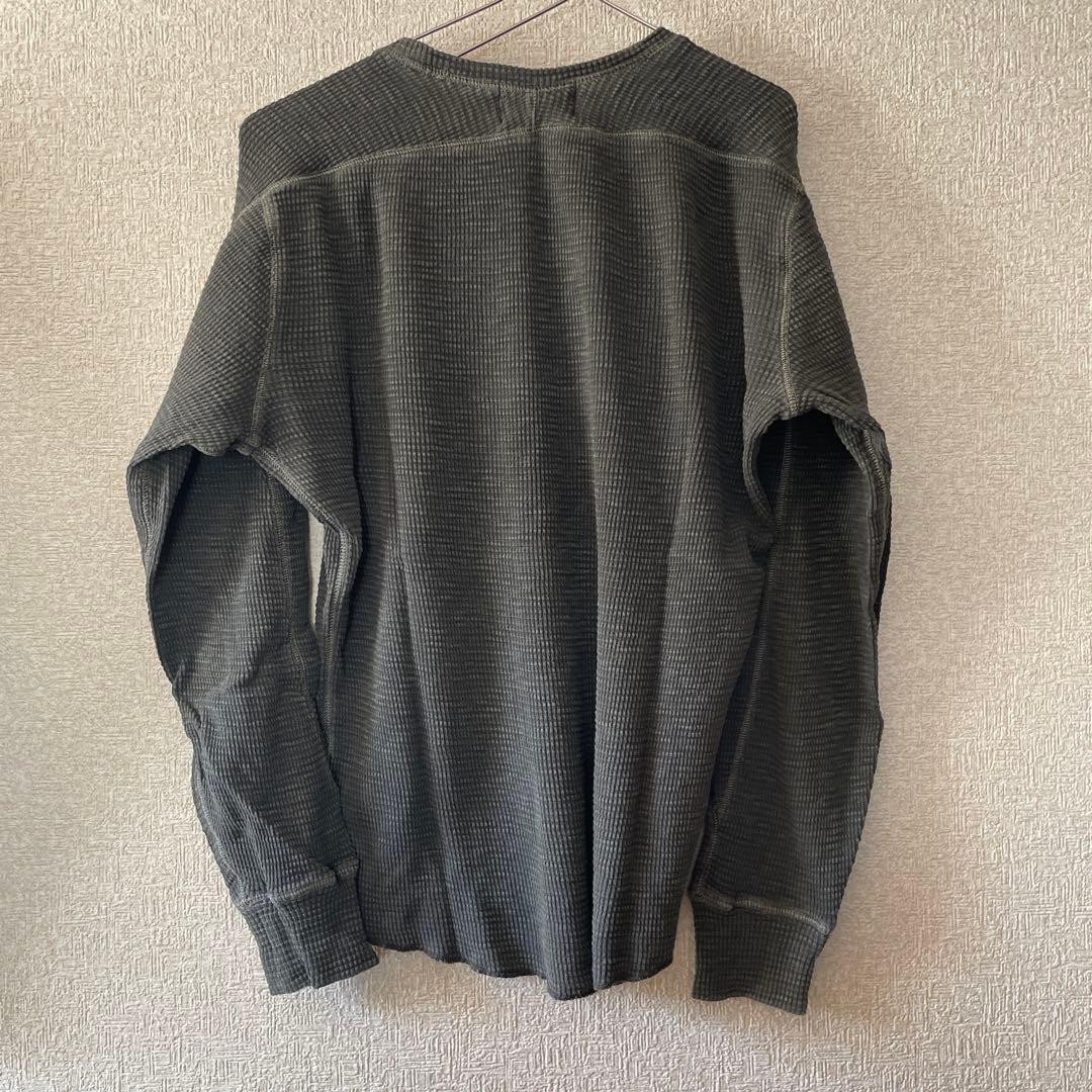 トップス RRL black thermal T size M