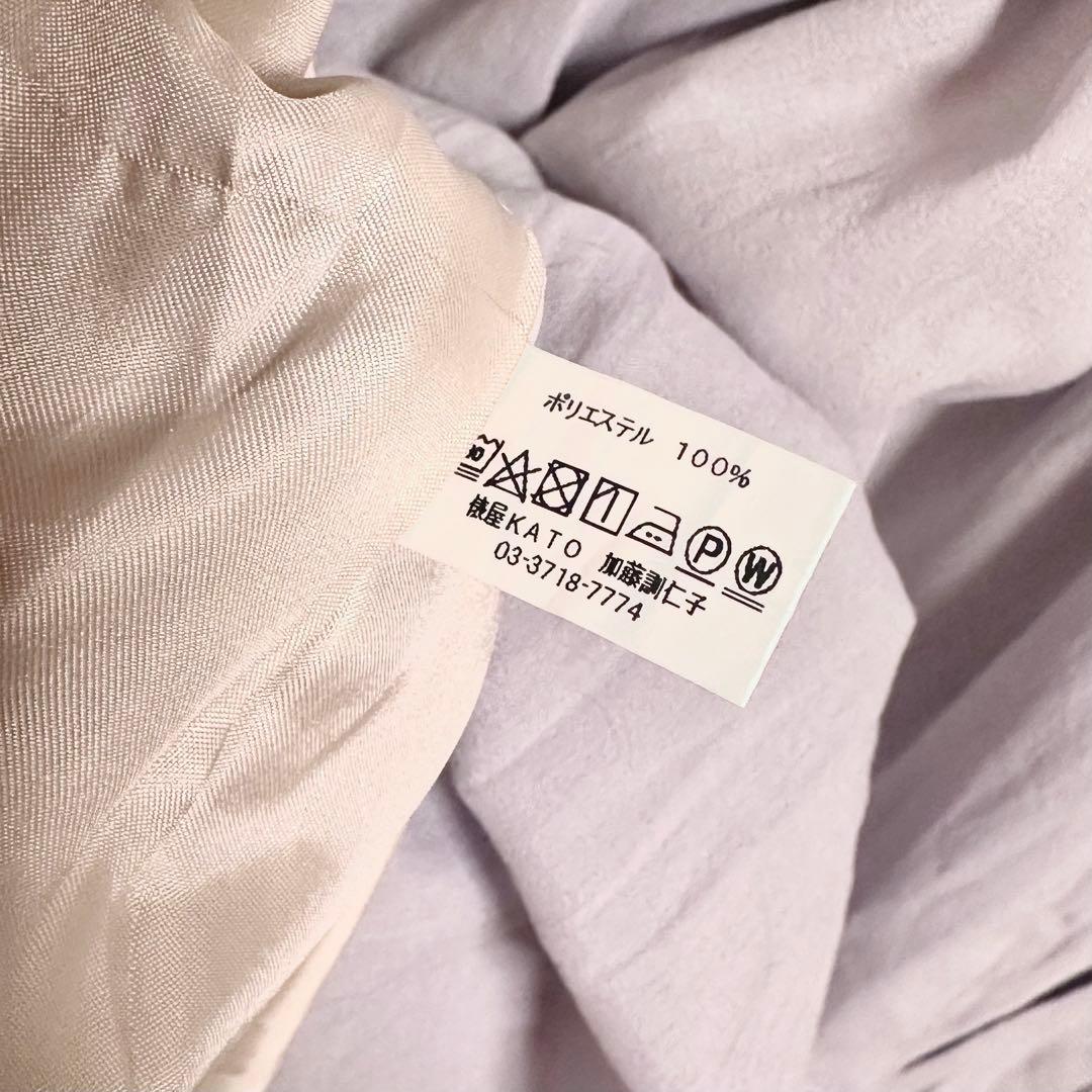 フィジカルドロップ 俵屋 薄紫 クラシカル姫袖ドレス ロングワンピース