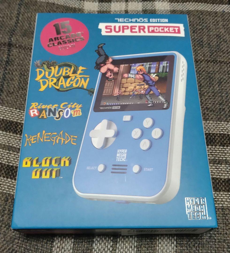 Evercade　SUPER POCKET Double Dragon 青