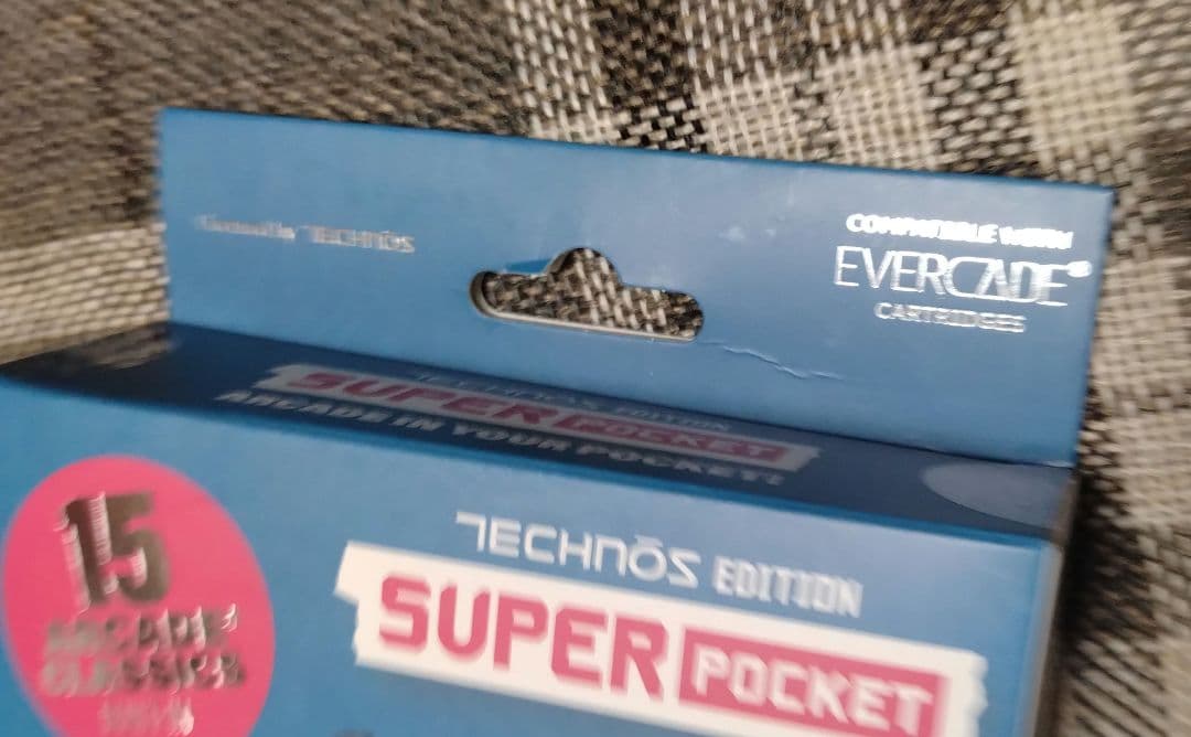 Evercade　SUPER POCKET Double Dragon 青