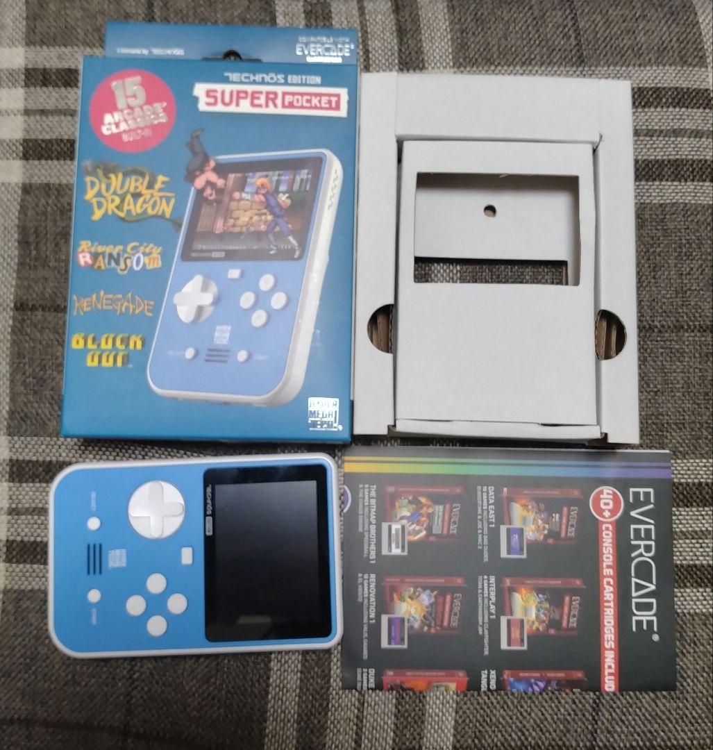 Evercade　SUPER POCKET Double Dragon 青