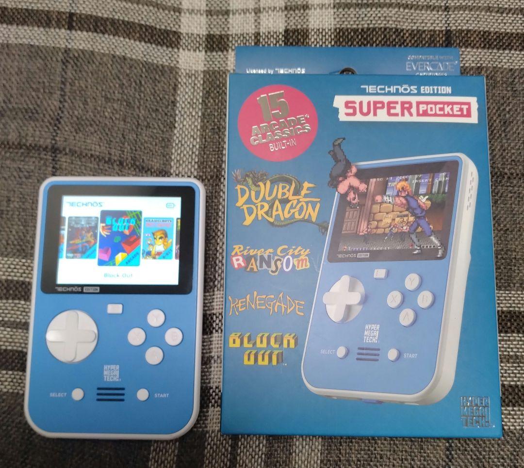 Evercade　SUPER POCKET Double Dragon 青