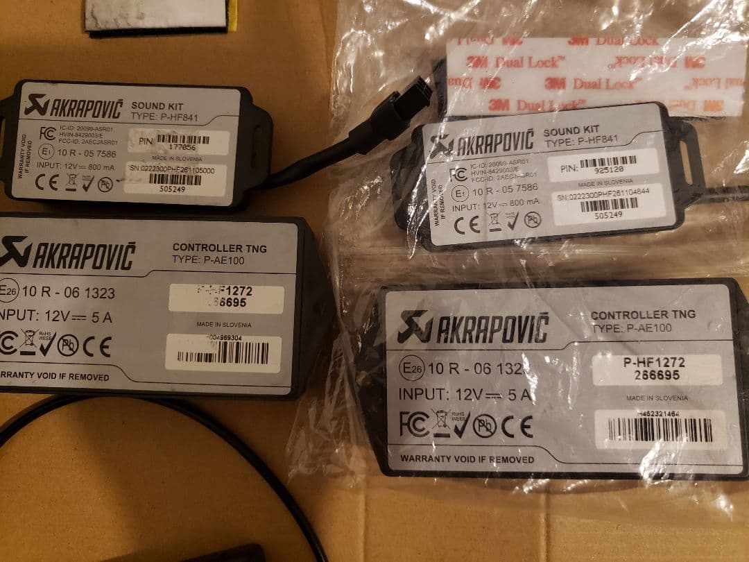 AKRAPOVIC アクラポビッチ ベンツ G63 エキゾースト サウンドキット