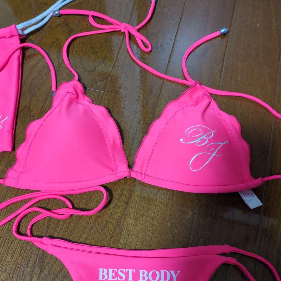 ベストボディジャパン公式決勝用ビキニ ピンク　Sサイズ 日本製