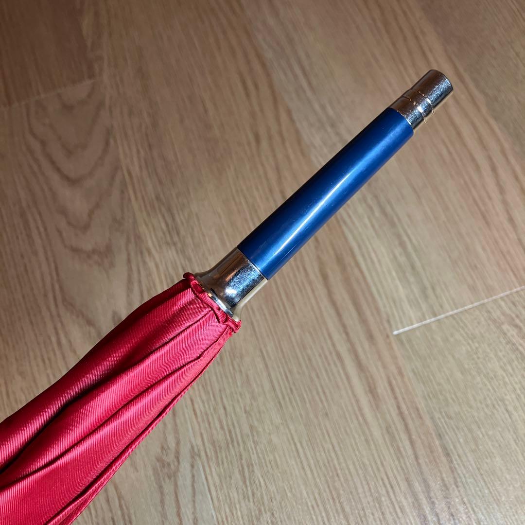 【未使用品】ポロラルフローレン ポロベア バイカラー 長傘 レッド×ネイビー