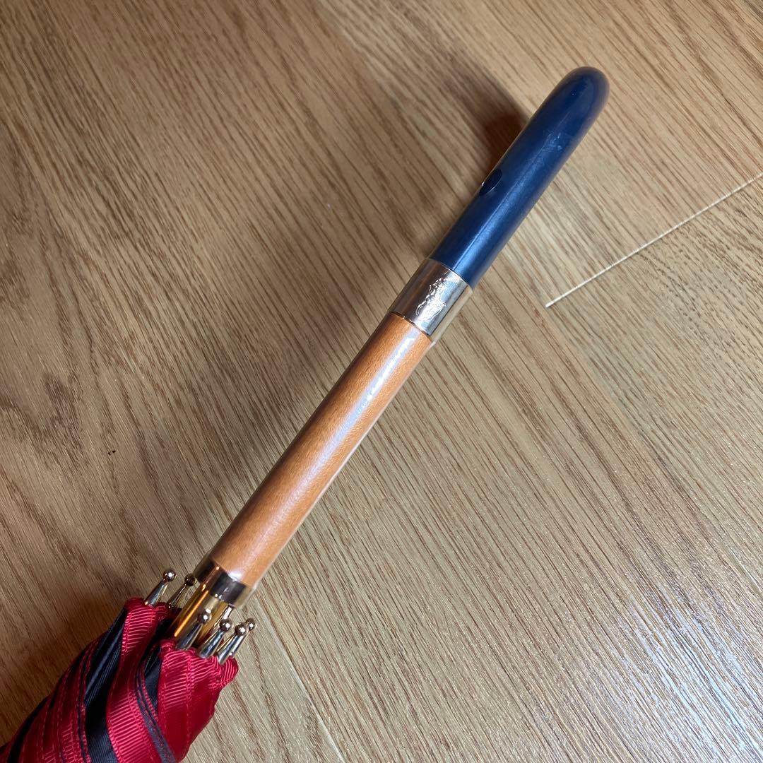 【未使用品】ポロラルフローレン ポロベア バイカラー 長傘 レッド×ネイビー