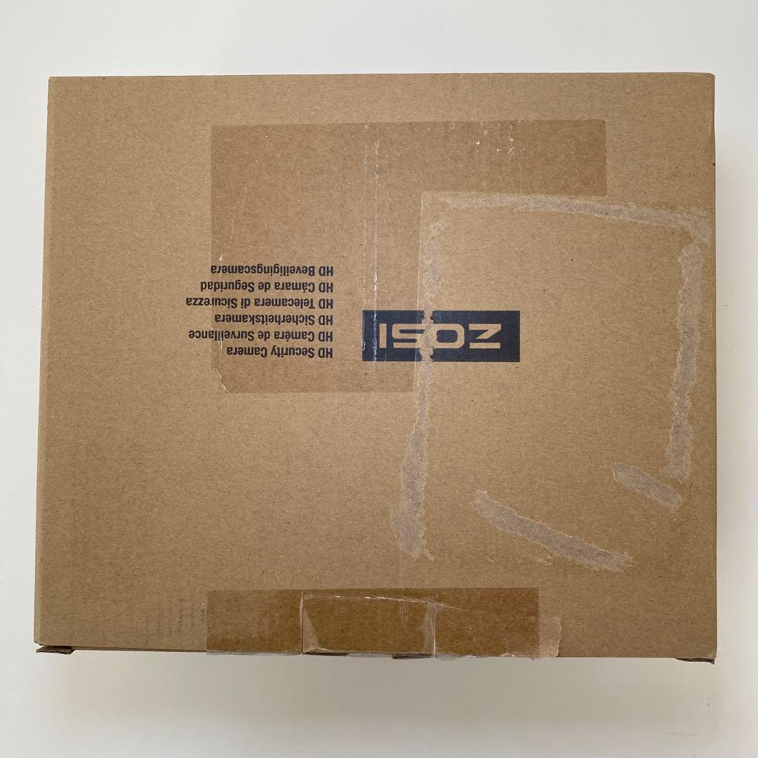 新品★ZOSI★800万画素★poe防犯カメラ2台★4K poe給電カメラ