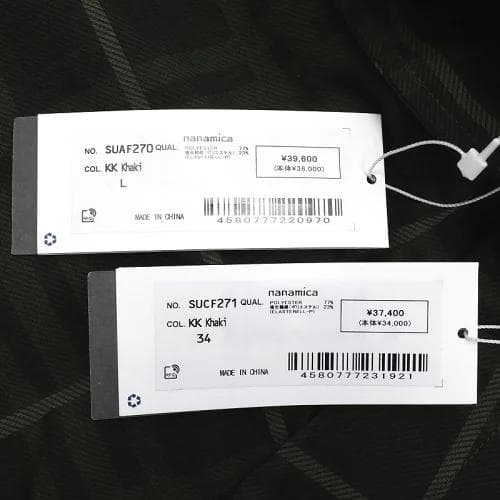 B04320B04298 新品 22AW nanamicaセットアップ：L/34