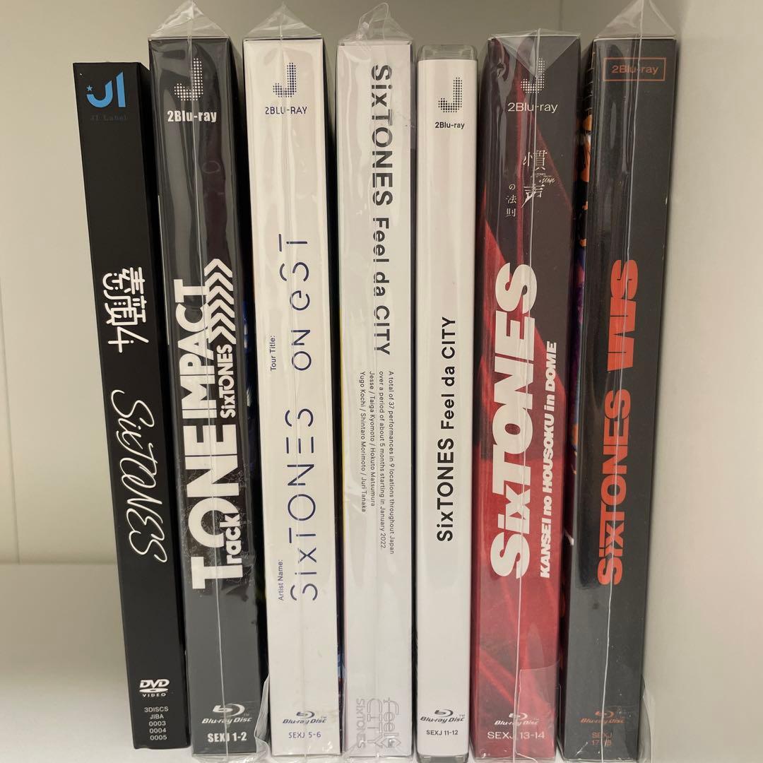 SixTONES LIVE DVD Blu-rayまとめ売り