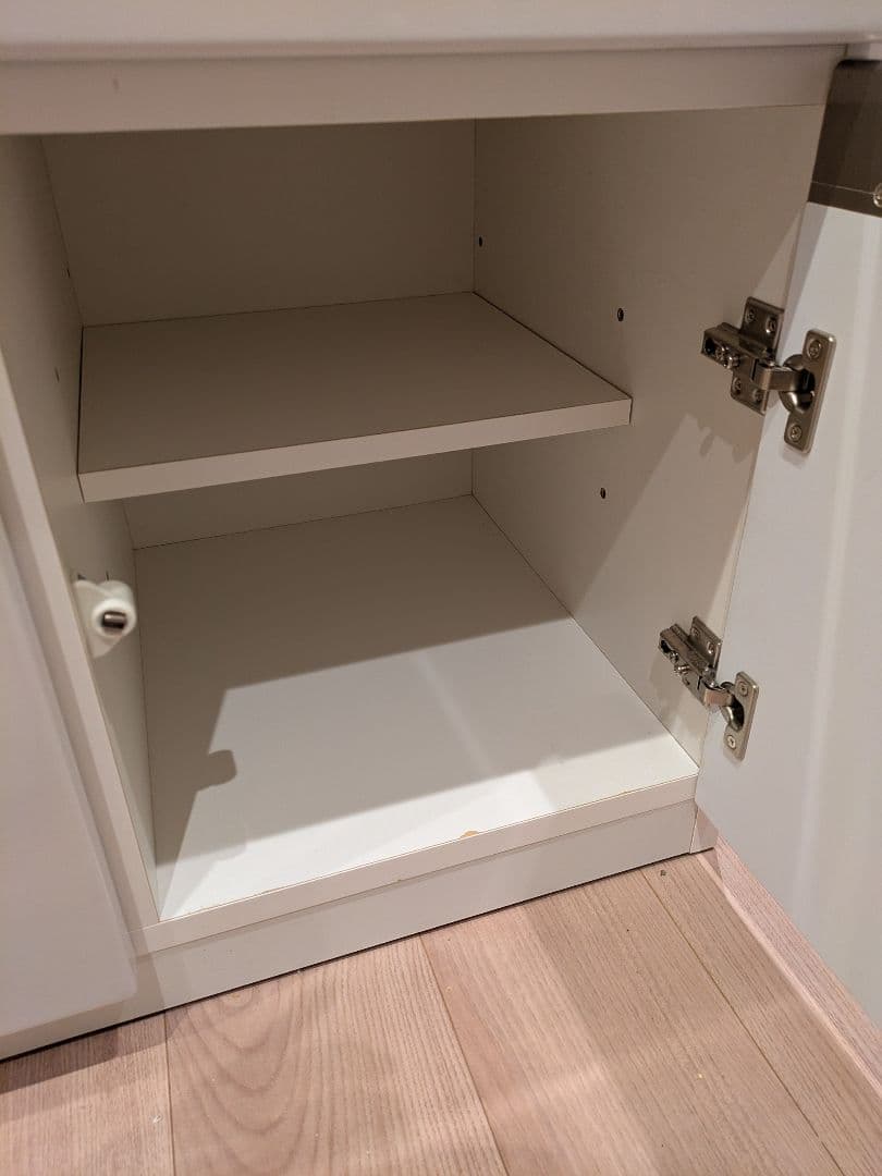 NITORI　アルミナ　キッチンカウンター幅100cm