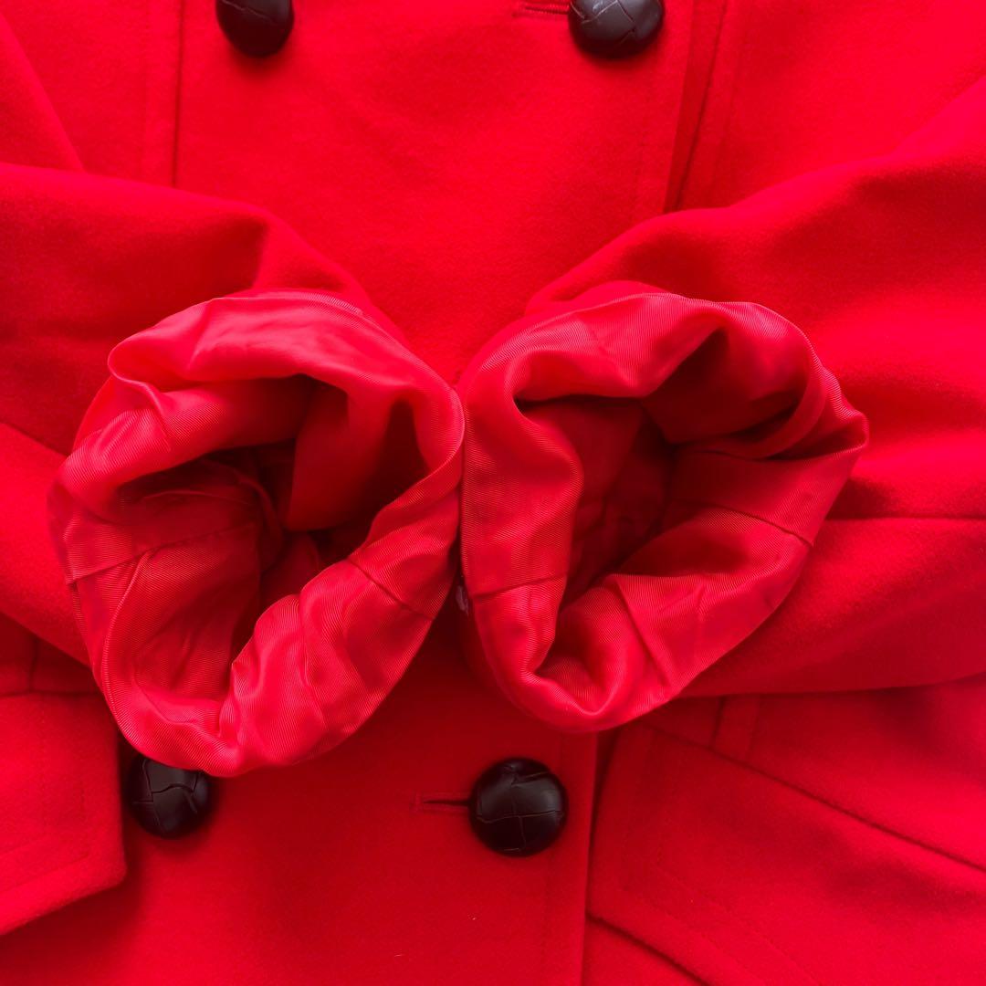 【‼️合馬公式アカウント1‼️】 イヴサンローラン コート 赤