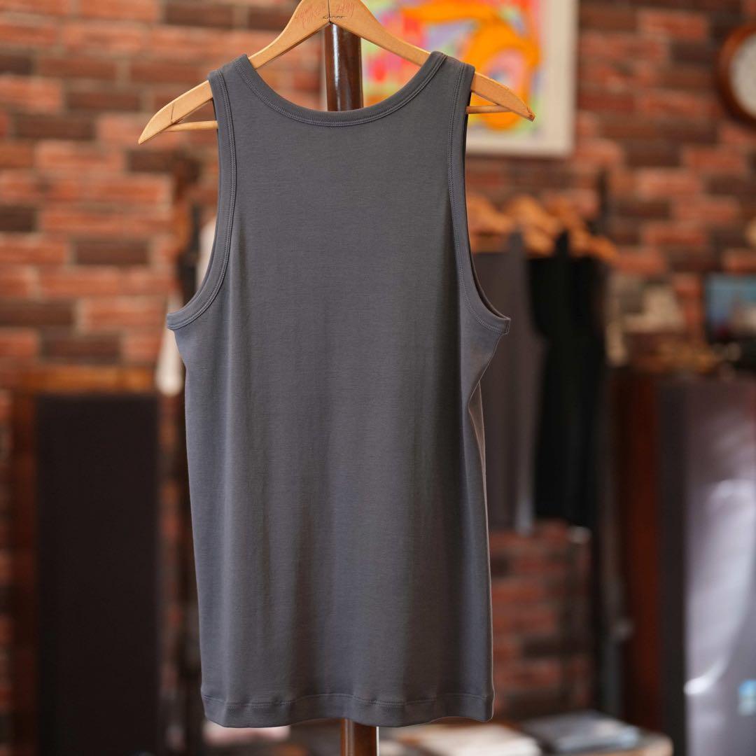 トップス ULTERIOR 25SS \"TUBULAR TANK TOP\" -GREY-