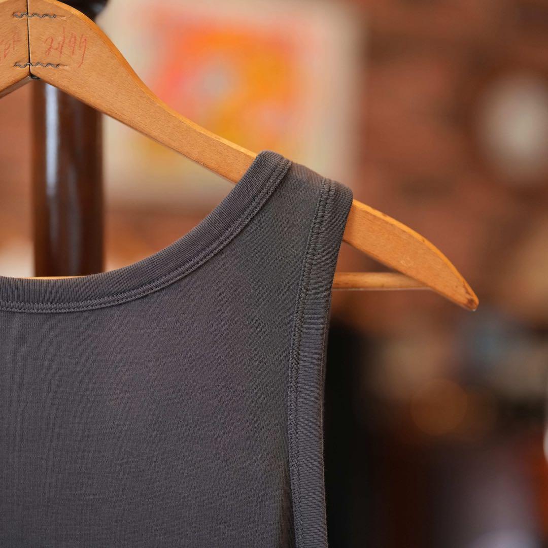 トップス ULTERIOR 25SS \"TUBULAR TANK TOP\" -GREY-