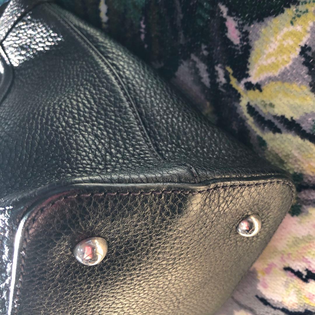 ★TOD'Zトッズ★ハンドバッグ 黒 保存袋有り