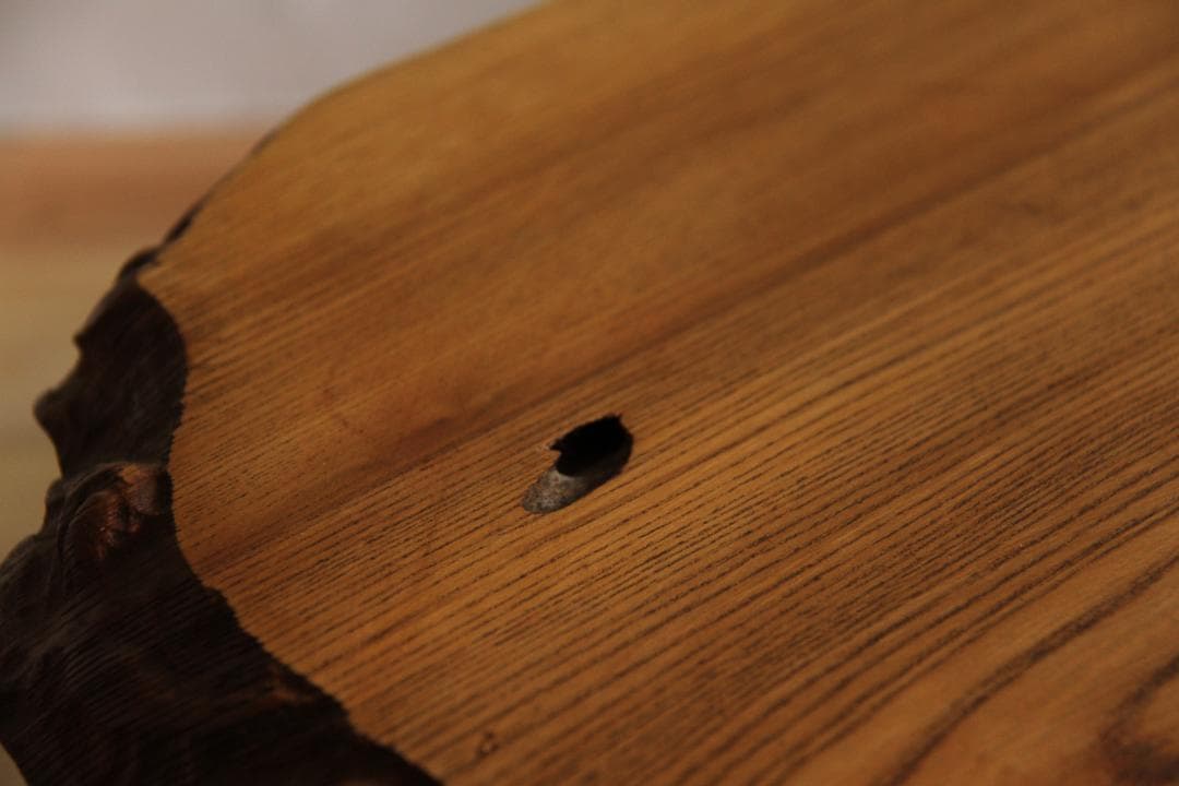 一枚板　天然木　ローテーブル　幅約124㎝