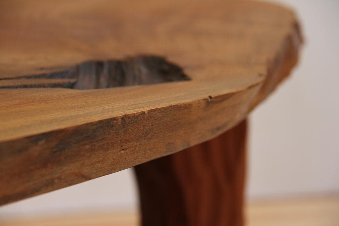 一枚板　天然木　ローテーブル　幅約124㎝