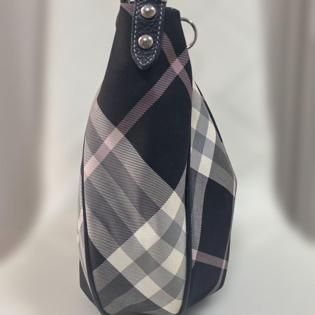バーバリー ブルーレーベル　ワンショルダー　ノバチェック　2way ホースロゴ