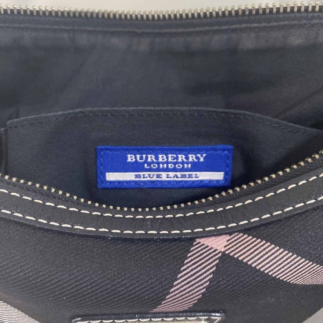 バーバリー ブルーレーベル　ワンショルダー　ノバチェック　2way ホースロゴ