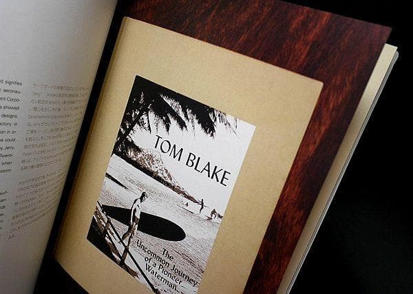 7●サーフィン用フィンを発明したサーファー、トムブレイク関連書TRIM写真集併載