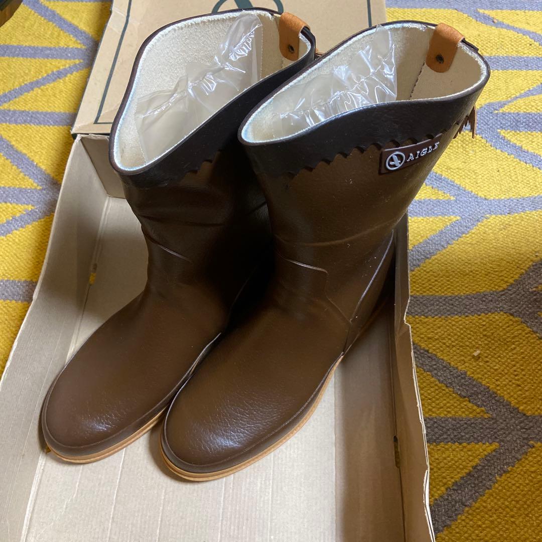 AIGLE 長靴ラバーブーツレインブーツ ビゾンM B85745.6 サイズ44