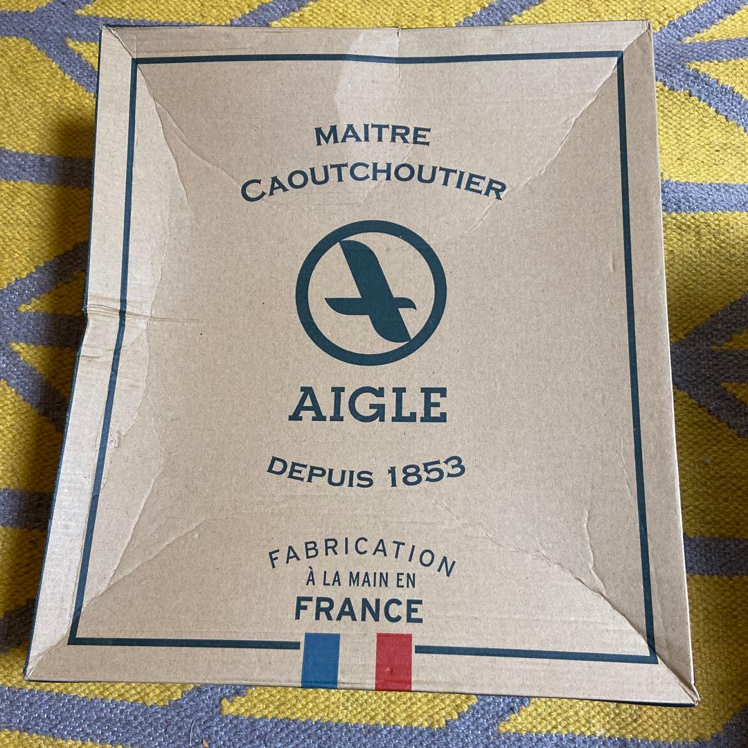 AIGLE 長靴ラバーブーツレインブーツ ビゾンM B85745.6 サイズ44