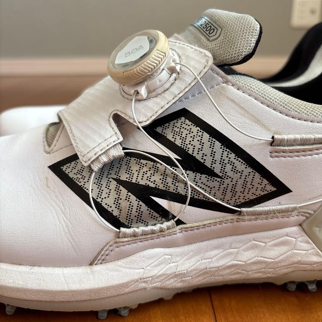 【美品】ニューバランスゴルフ　FreshFoam2500 ゴルフシューズ 25