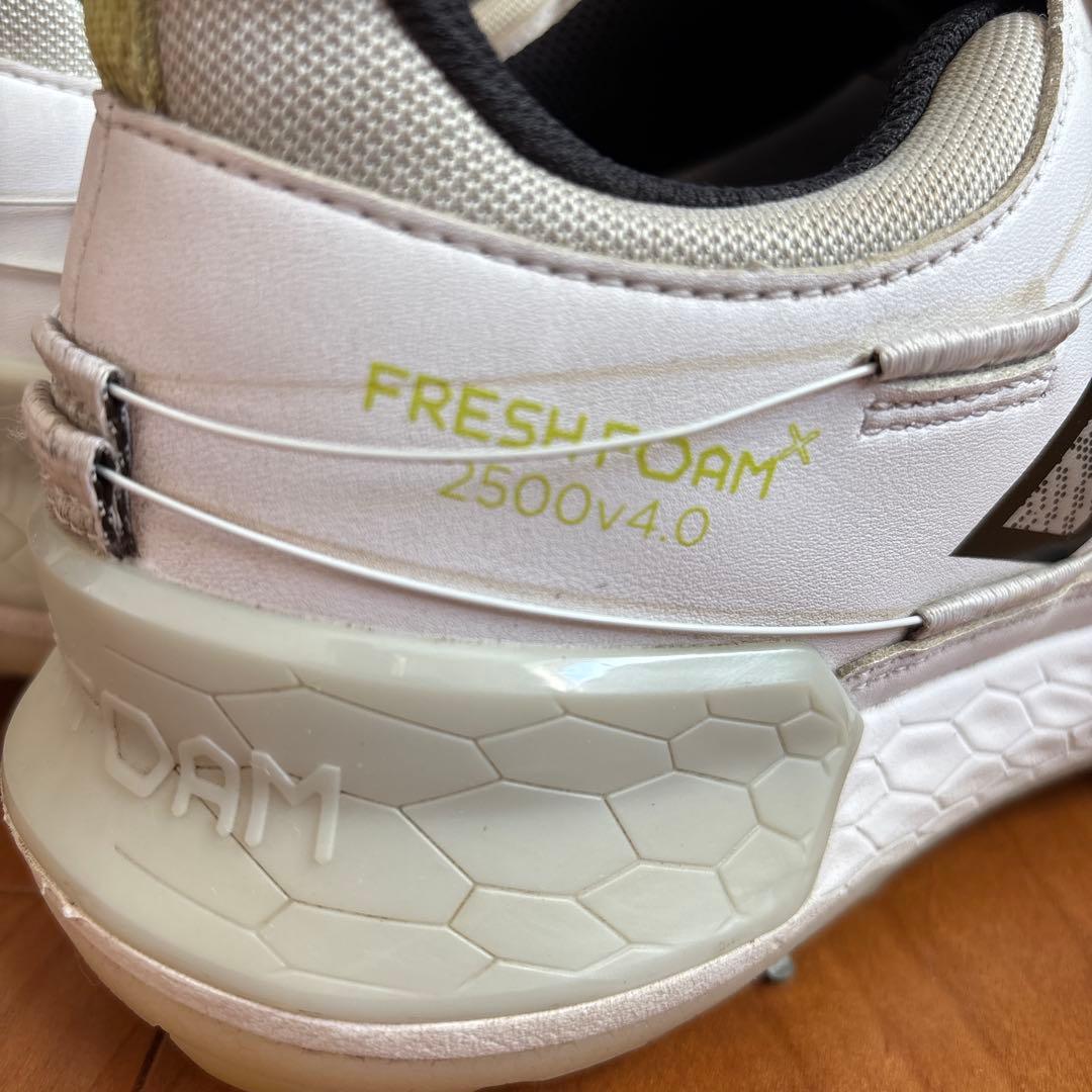 【美品】ニューバランスゴルフ　FreshFoam2500 ゴルフシューズ 25