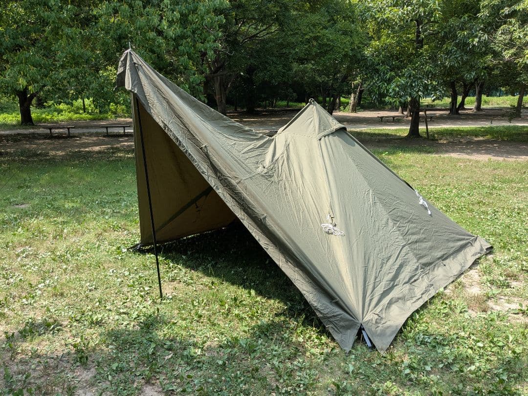 BUNDOK(バンドック)　ソロティピー1TC　二股ポール付　インナーテントなし