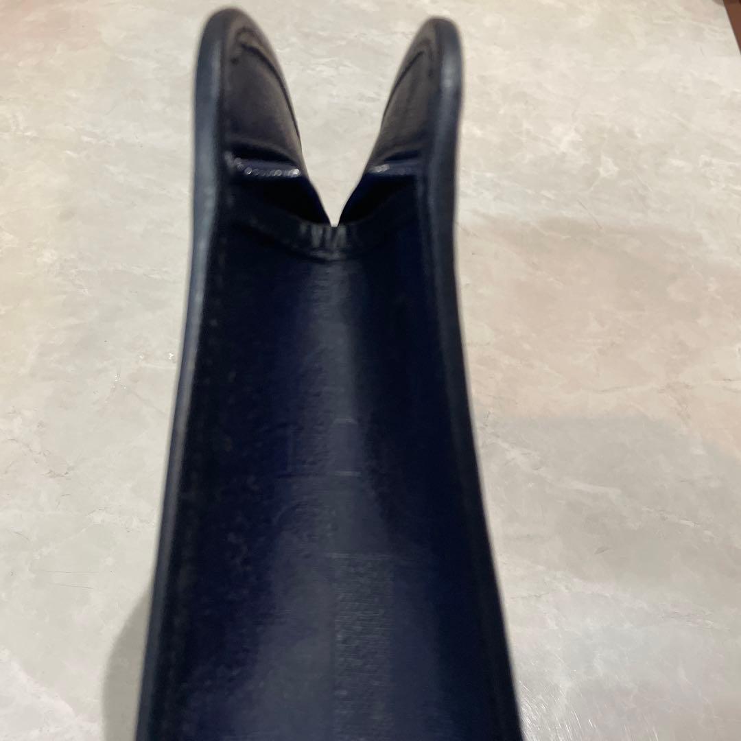 Christian Dior ディオール　ネイビー系　クラッチバッグ