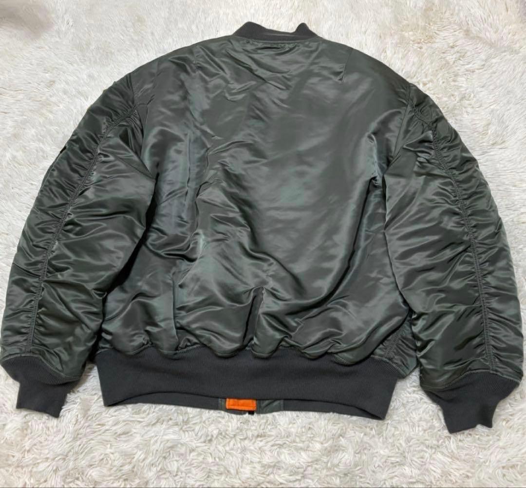 希少 ALPHA 50周年記念 MA-1 フライトジャケット フルパッチ　亀山薫