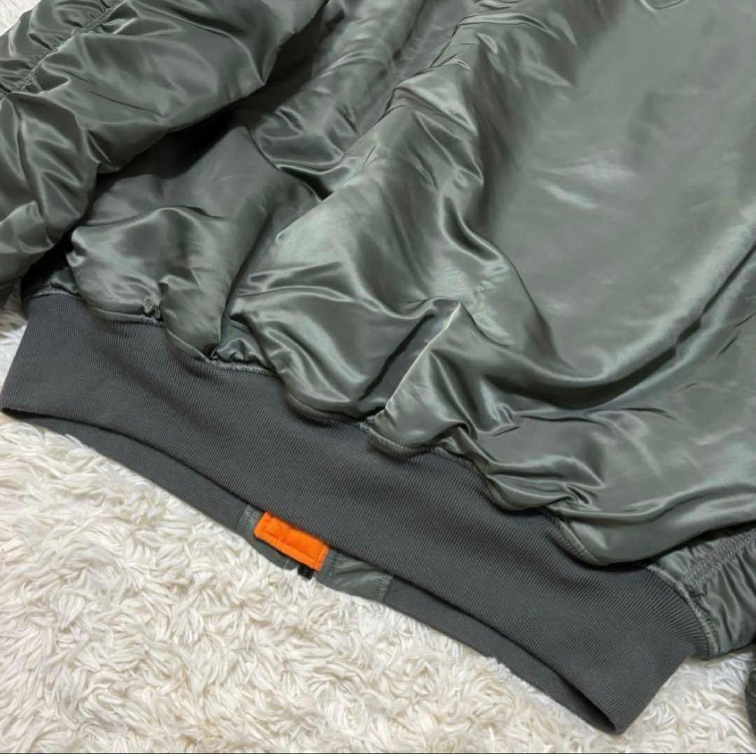 希少 ALPHA 50周年記念 MA-1 フライトジャケット フルパッチ　亀山薫