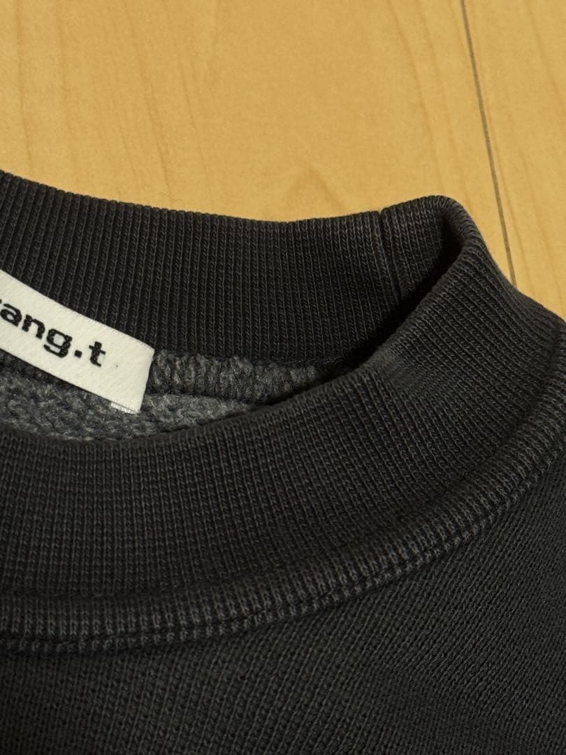 Alexander Wang スウェット ロゴ入り クルーネック　トレーナー