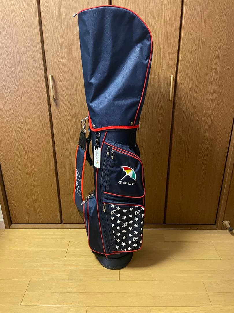 アーノルド・パーマー　キャディバッグ7.5型ネイビー