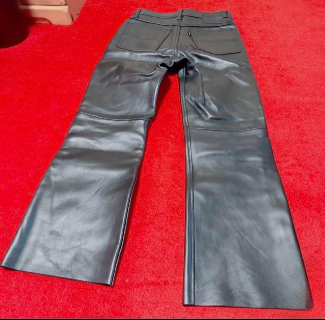 kadoya カドヤ　レザーパンツ　ブーツカットKADOYA