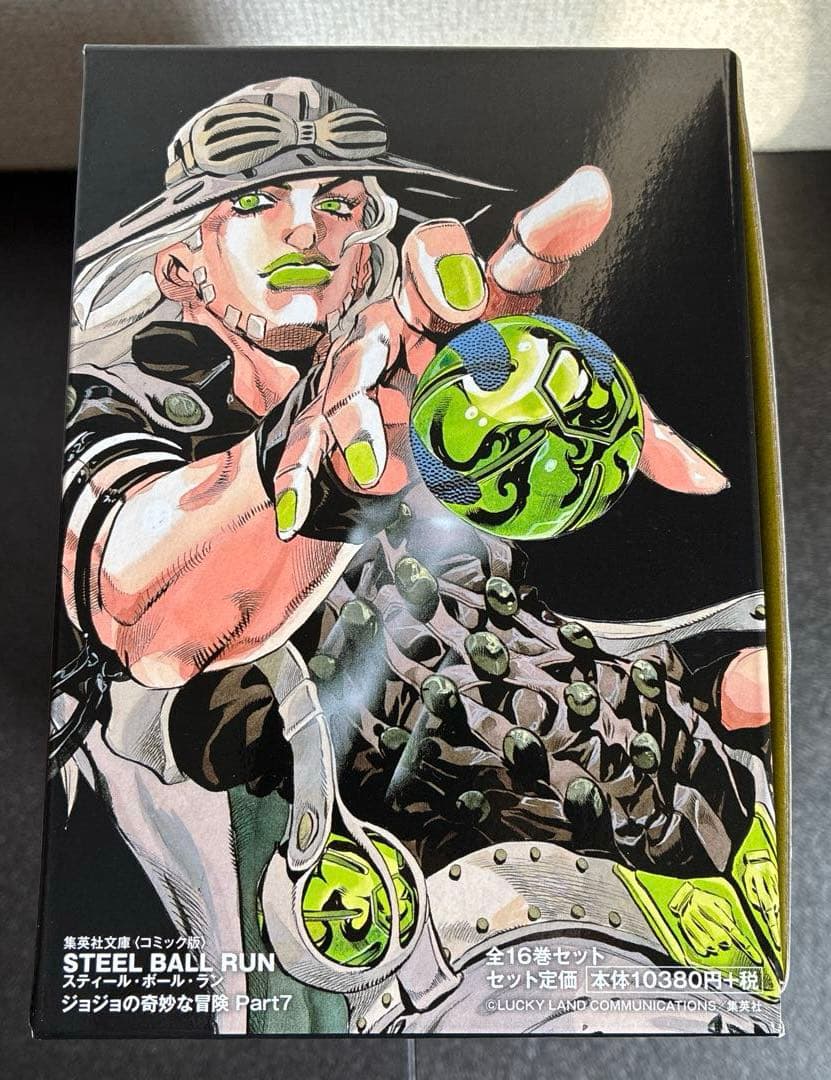 STEEL BALL RUNジョジョの奇妙な冒険Part7(全巻セット)、栞付き
