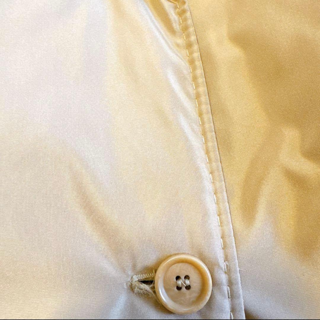 S Max MARA 中綿コート　ロングコート ゴールド金具　ベージュ38