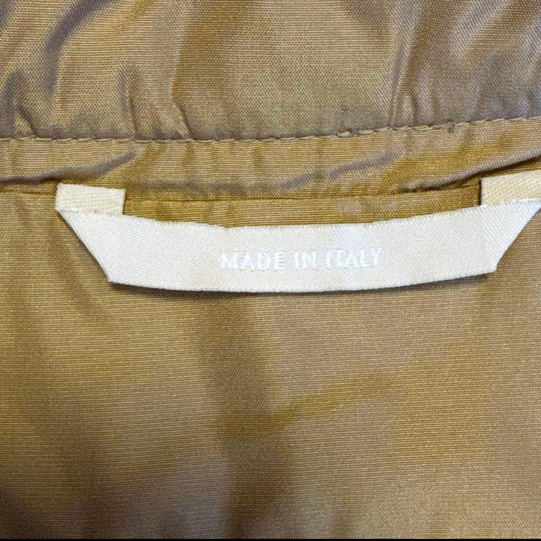 S Max MARA 中綿コート　ロングコート ゴールド金具　ベージュ38